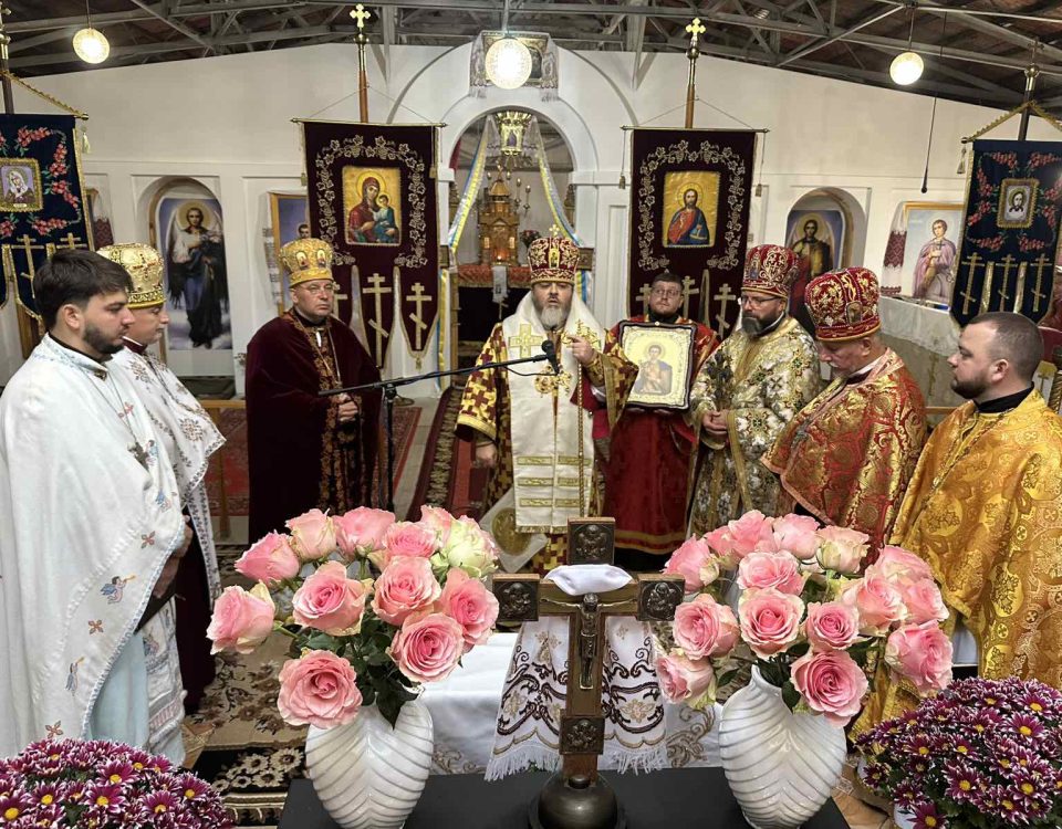 Луцьк. Єпископ Гавриїл очолив храмове святкування на Свято-Дмитрівській парафії Волинського деканату