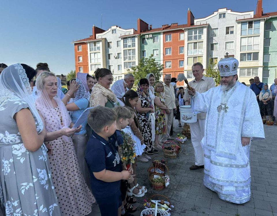 Рівне. Єпископ Гавриїл звершив Божественну літургію у величний празник Преображення Господнього