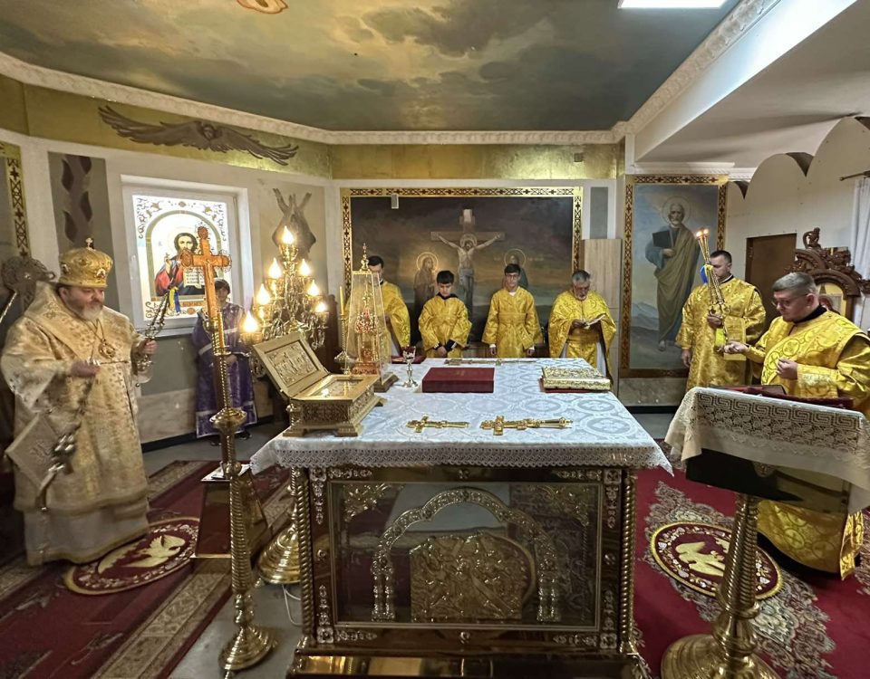 Рівне. Архіпастир звершив Божественну літургію в 19-ту неділю після Пʼятдесятниці
